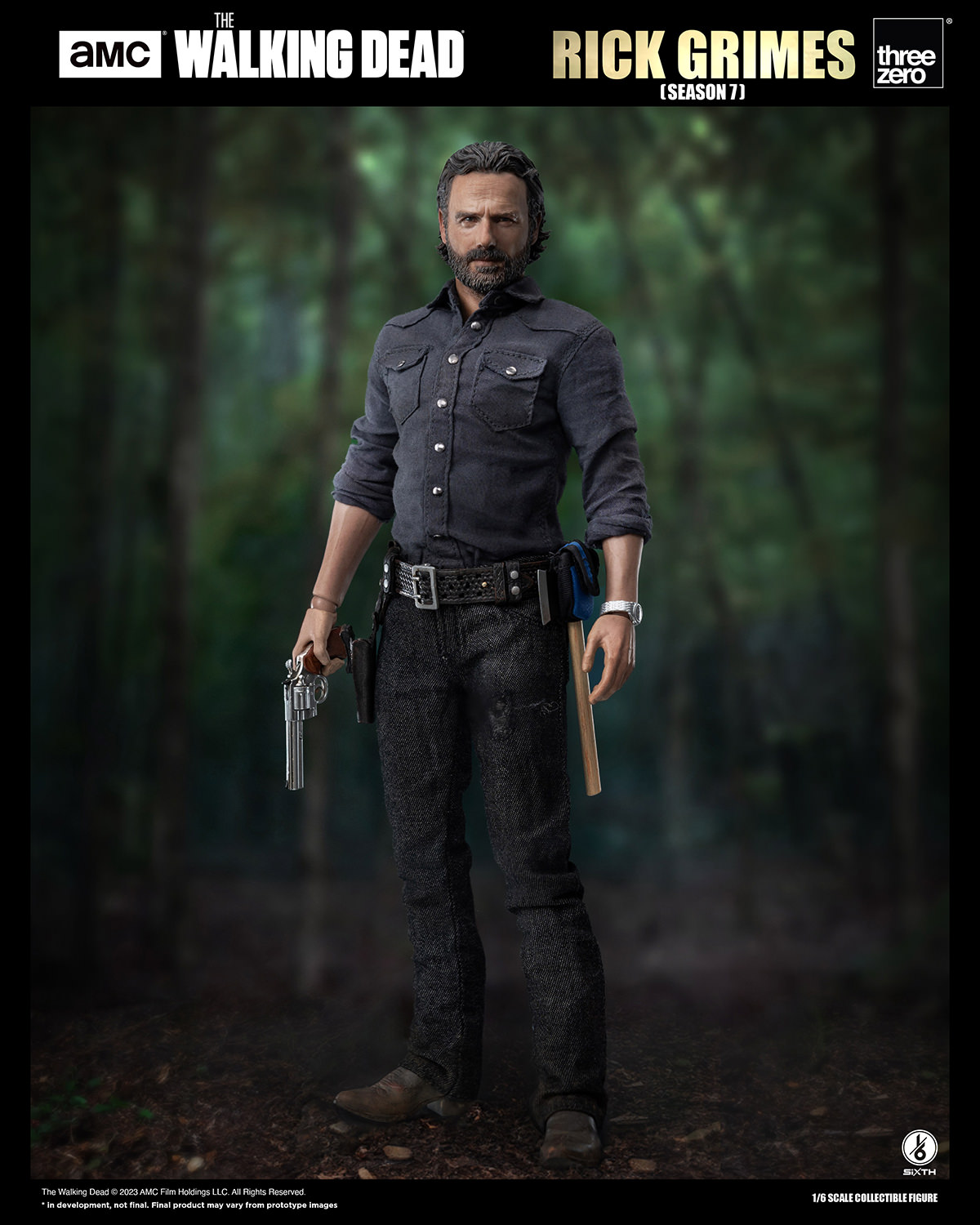 The Walking Dead Rick Grimes (Season 7) 1:6 Scale Figure