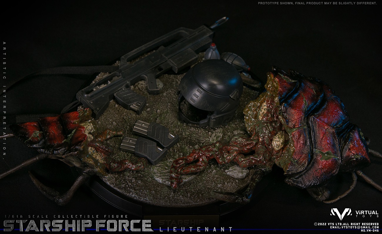 その他 VTS TOYS 1/6 Starship Force Lieutenant VTS TOYS Starship Troopers Lieutenant 1/6 Scale Action