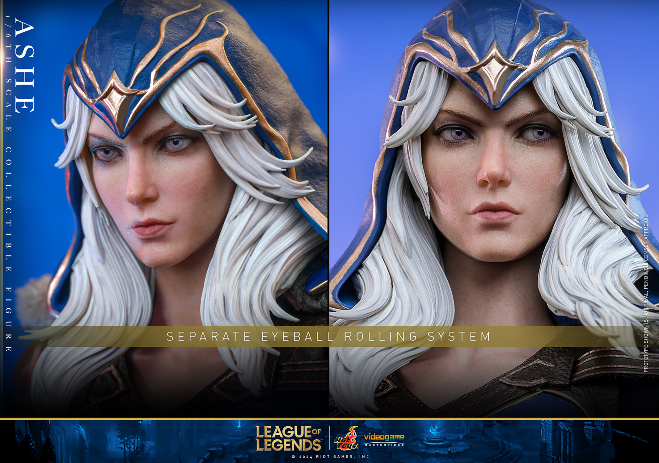 ホットトイズ 1/6 リーグ・オブ・レジェンド アッシュ 未開封新品 VGM60 Hot Toys League of Legends VGM60 Ashe 1/6th Scale