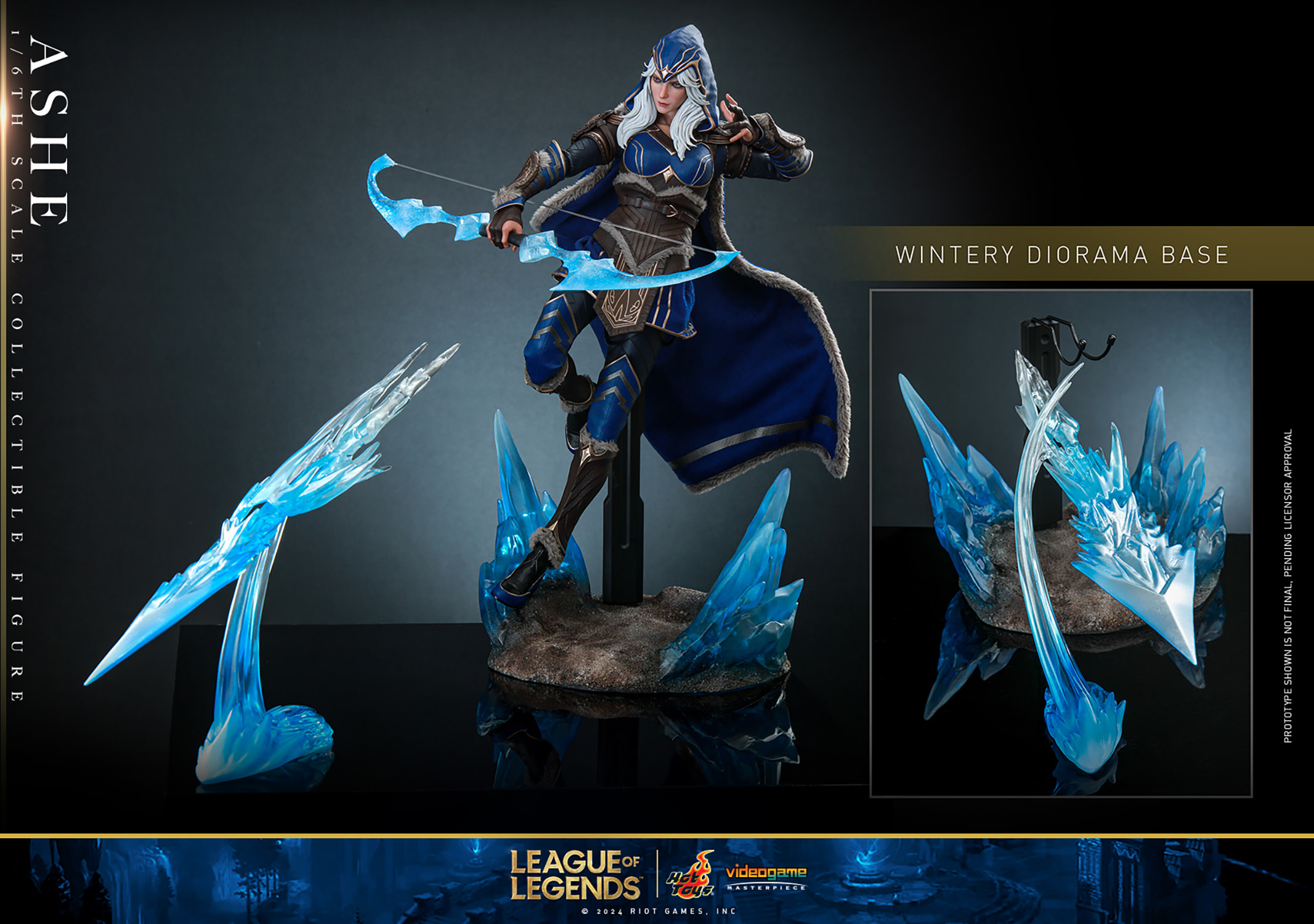 ホットトイズ 1/6 リーグ・オブ・レジェンド アッシュ 未開封新品 VGM60 Hot Toys League of Legends VGM60 Ashe 1/6th Scale