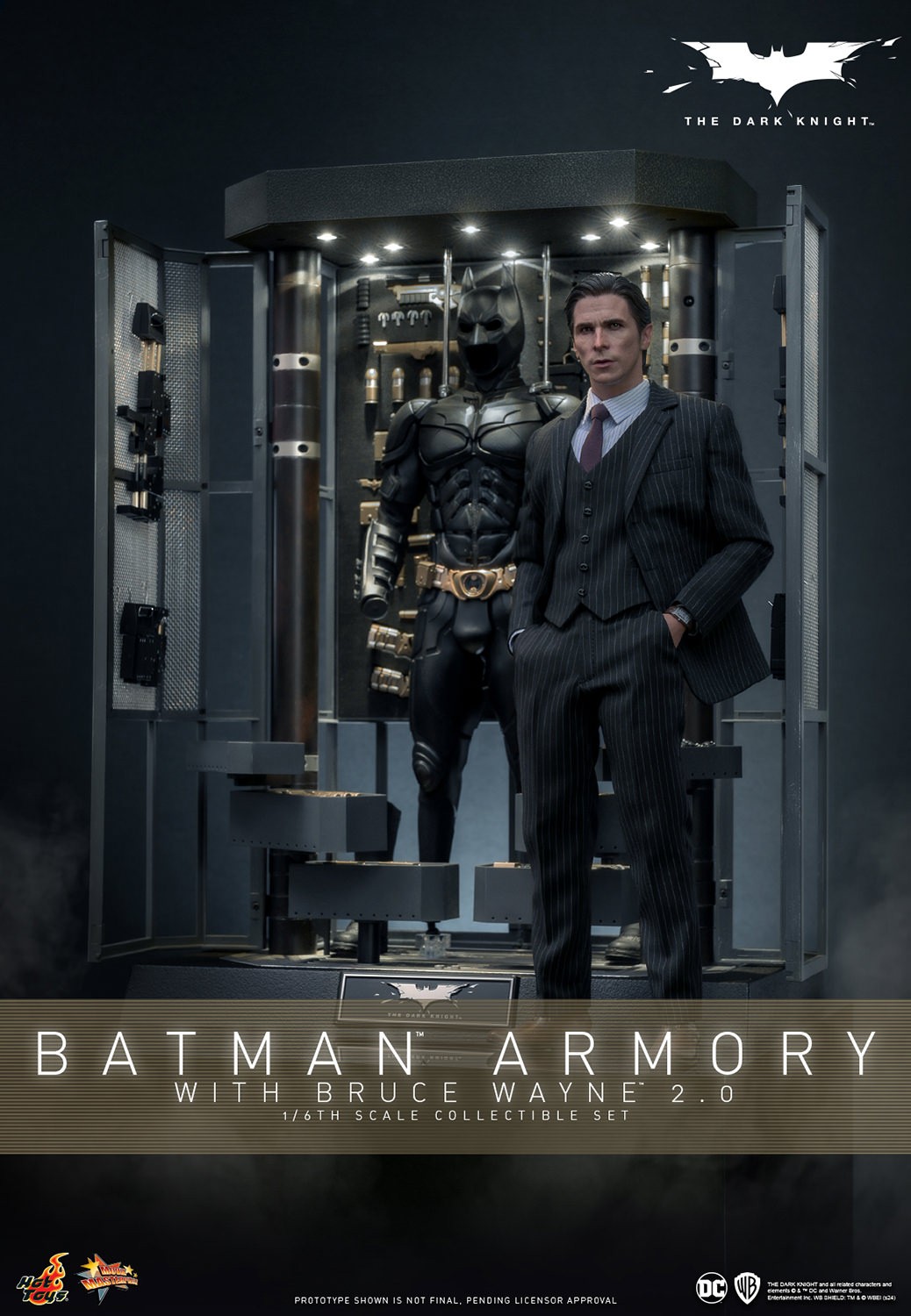 DC Batman Armory with Bruce Wayne (2_0) The Dark Knight 1:6