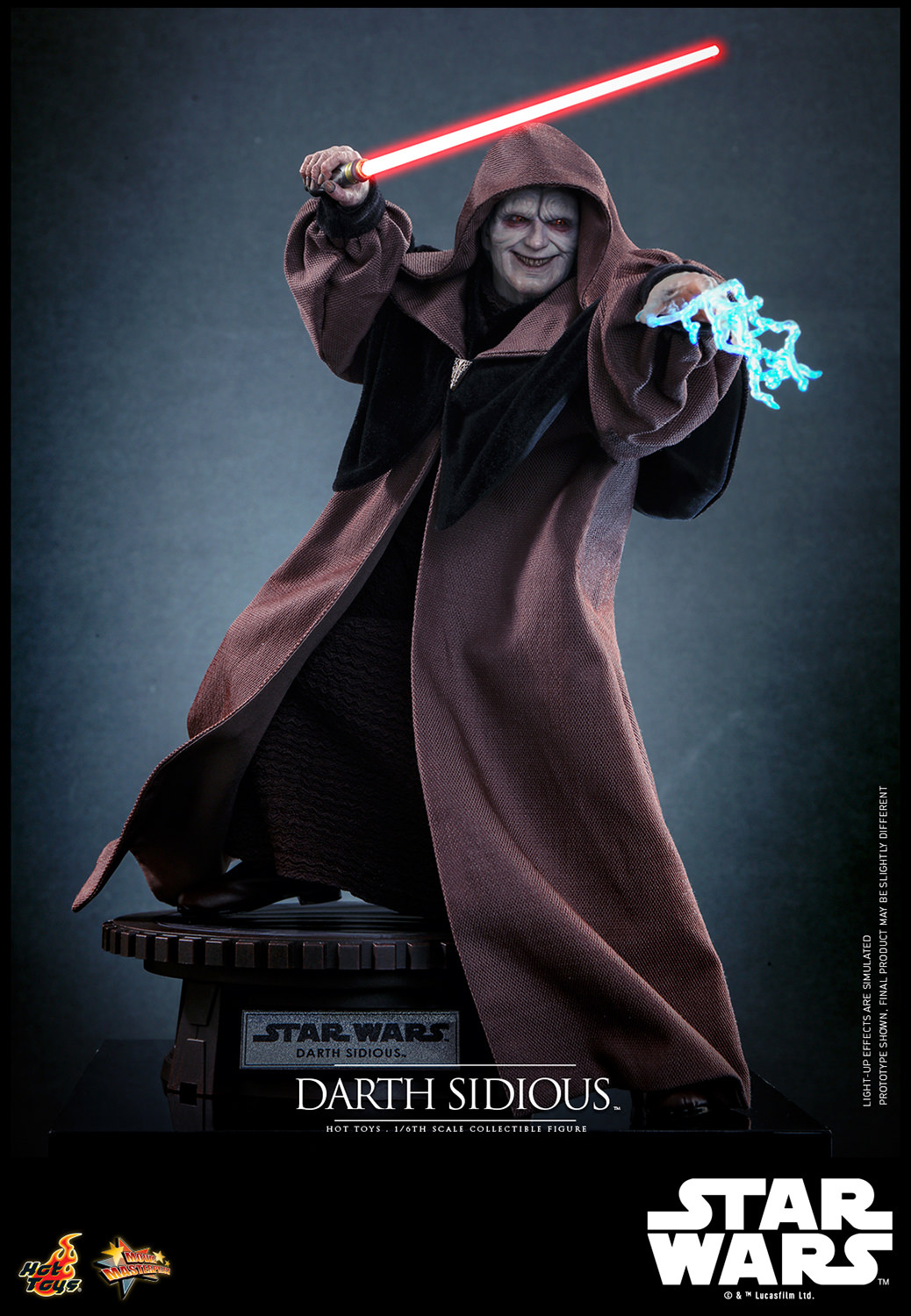 ホットトイズ MMS745 ダース・シディアス1/6 Darth Sidious Star Wars Darth Sidious 1:6 Scale Figure Hot Toys 913416 MMS745