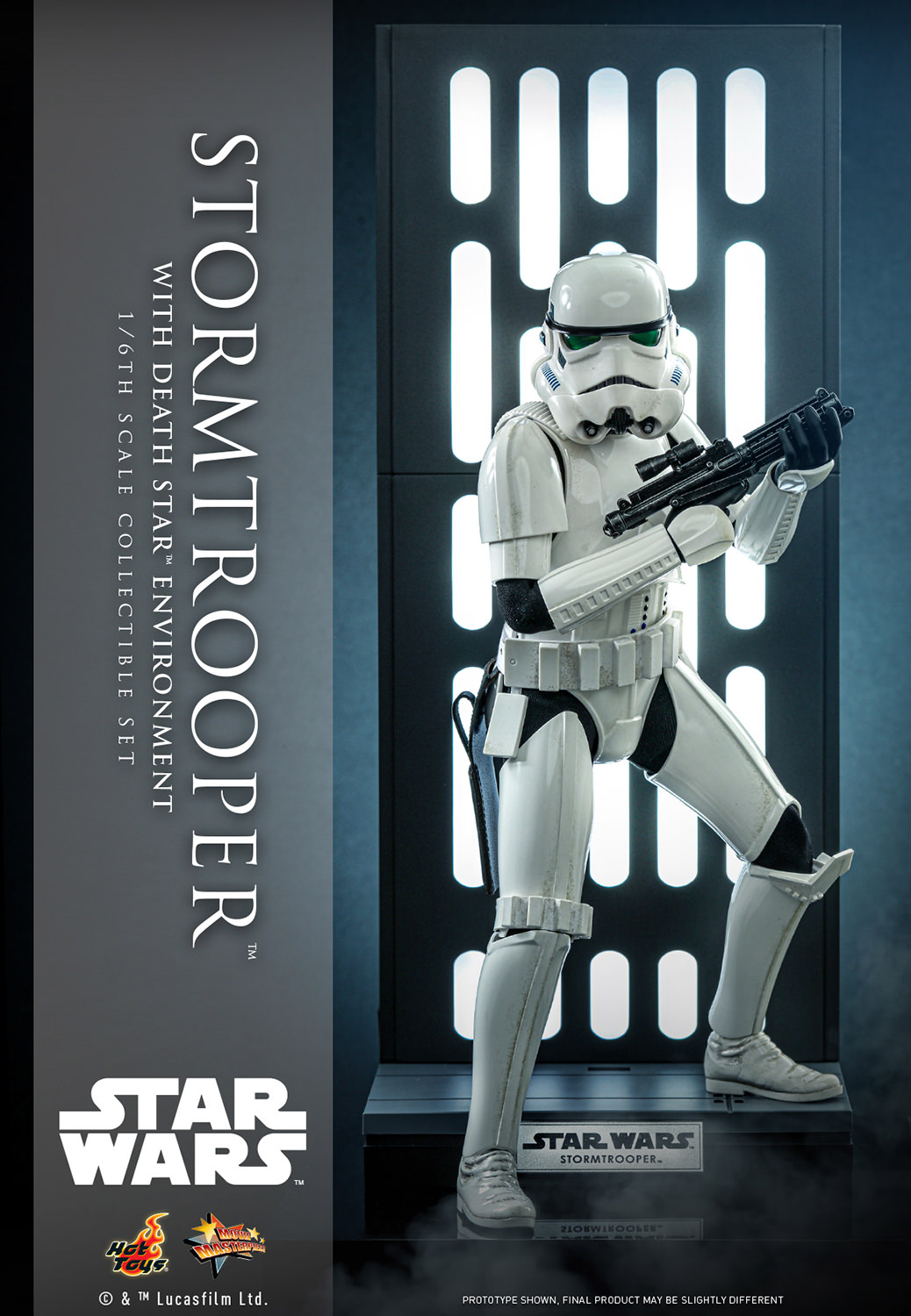 Star Wars Stormtrooper with Death Star Environment 1:6 Scale
