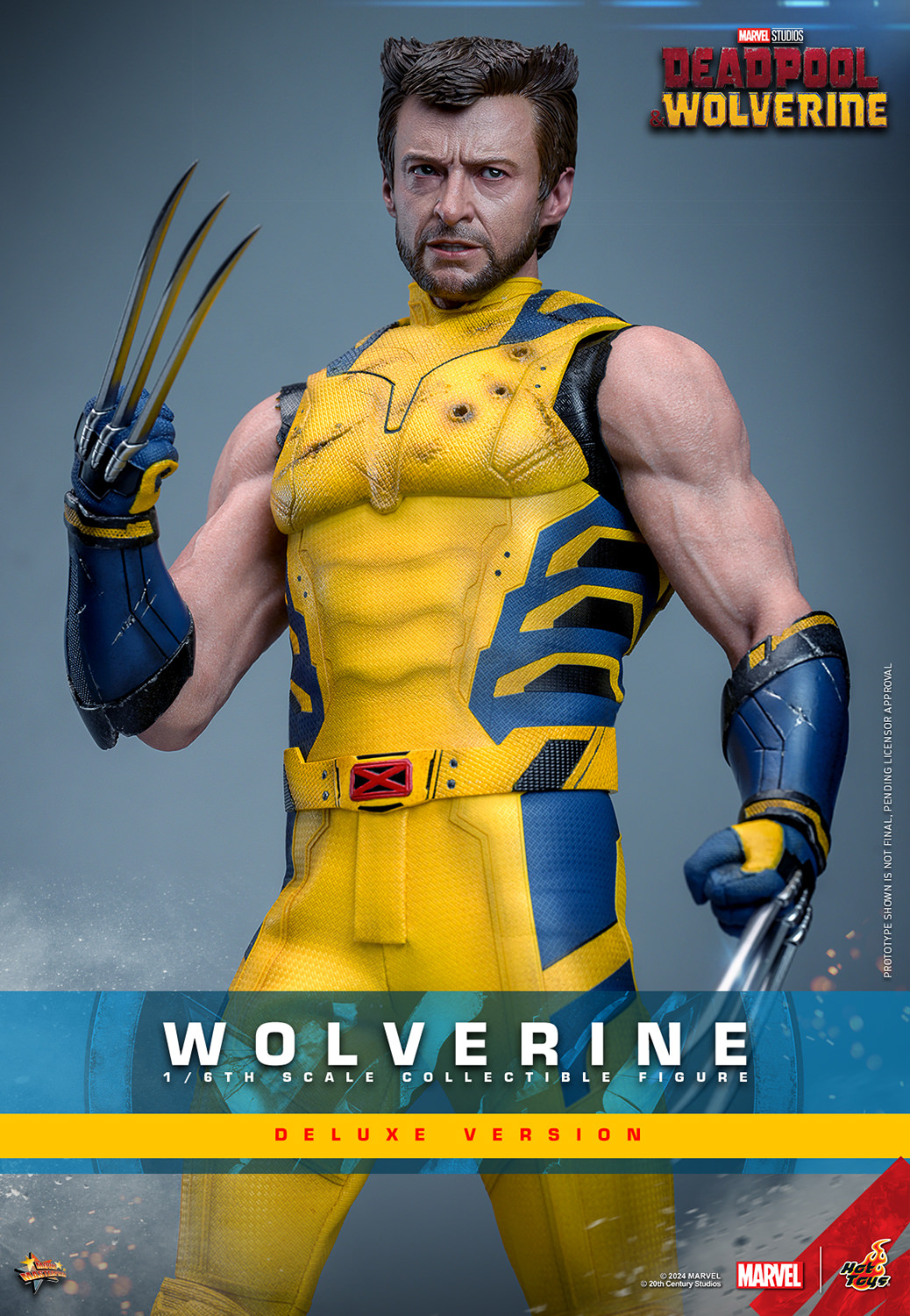 Marvel Wolverine (from Deadpool & Wolverine movie) DELUXE VERSION 1:6