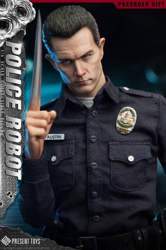 Police Robot 1:6 Scale Figure Present Toys PST-SP62 Police Robot 1:6 Scale Figure Present Toys PST-SP62