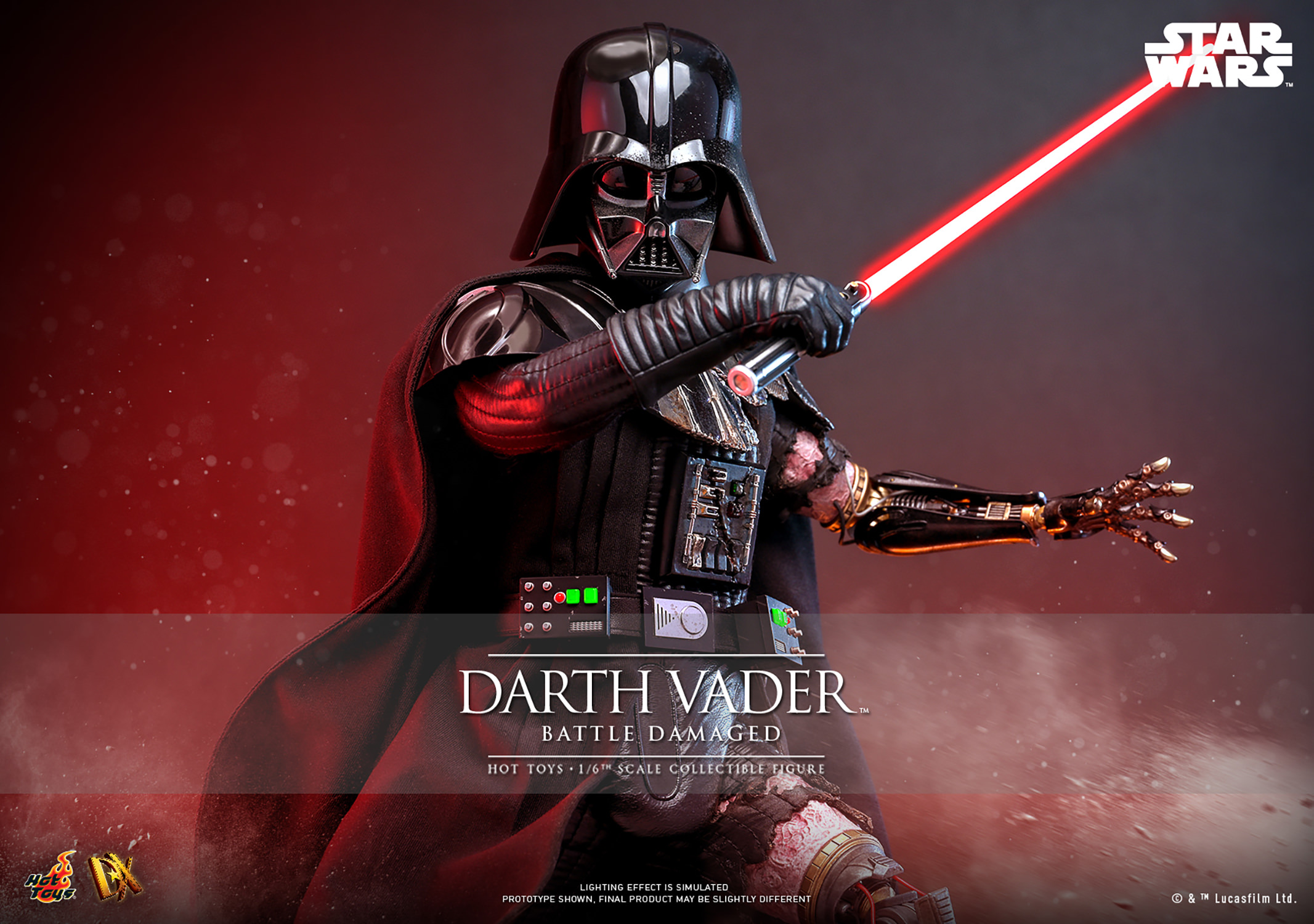 Star Wars Darth Vader (Battle Damaged) COLLECTOR EDITION 1:6 Star Wars Darth Vader (Battle Damaged) COLLECTOR EDITION 1:6
