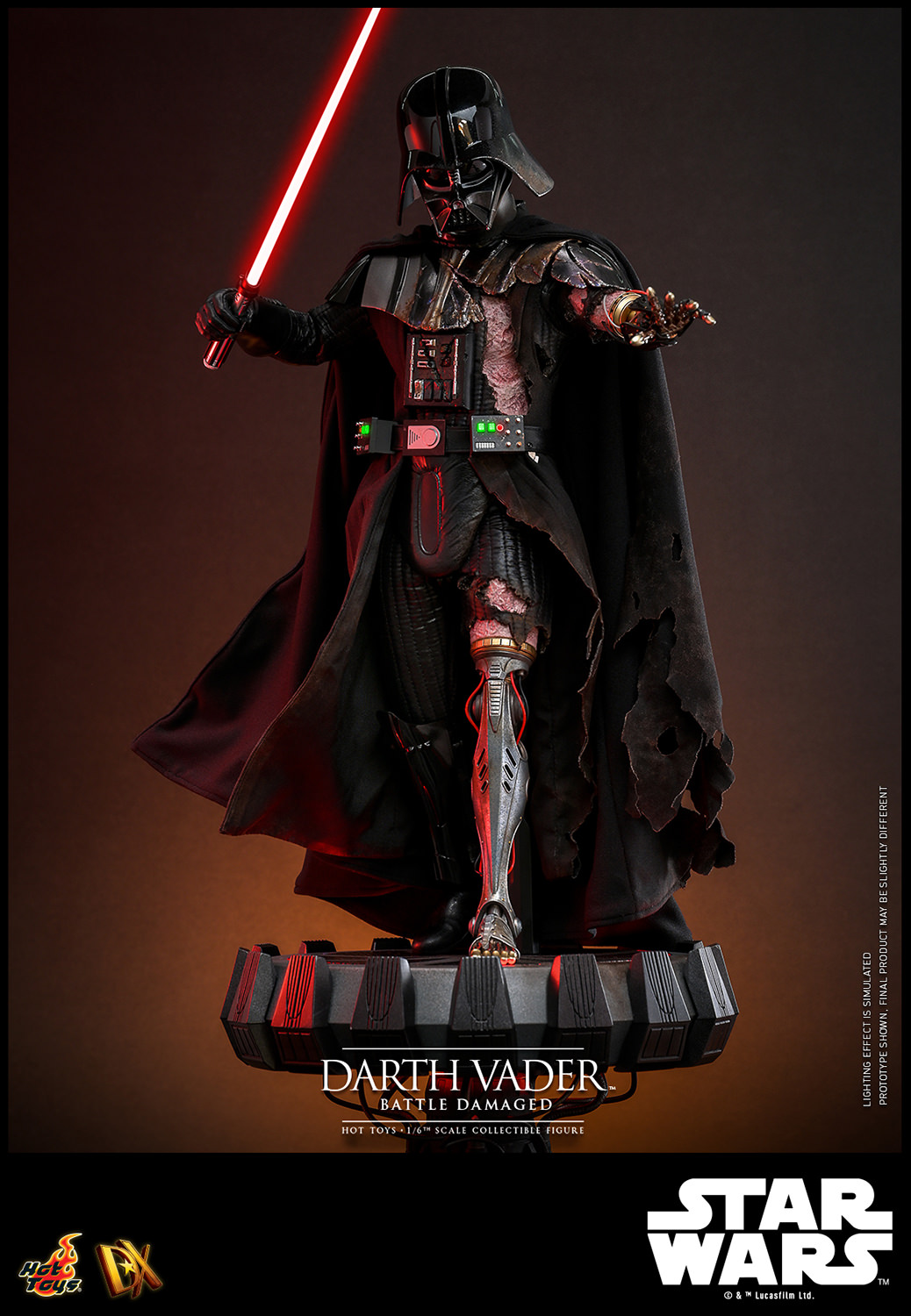 Star Wars Darth Vader (Battle Damaged) COLLECTOR EDITION 1:6