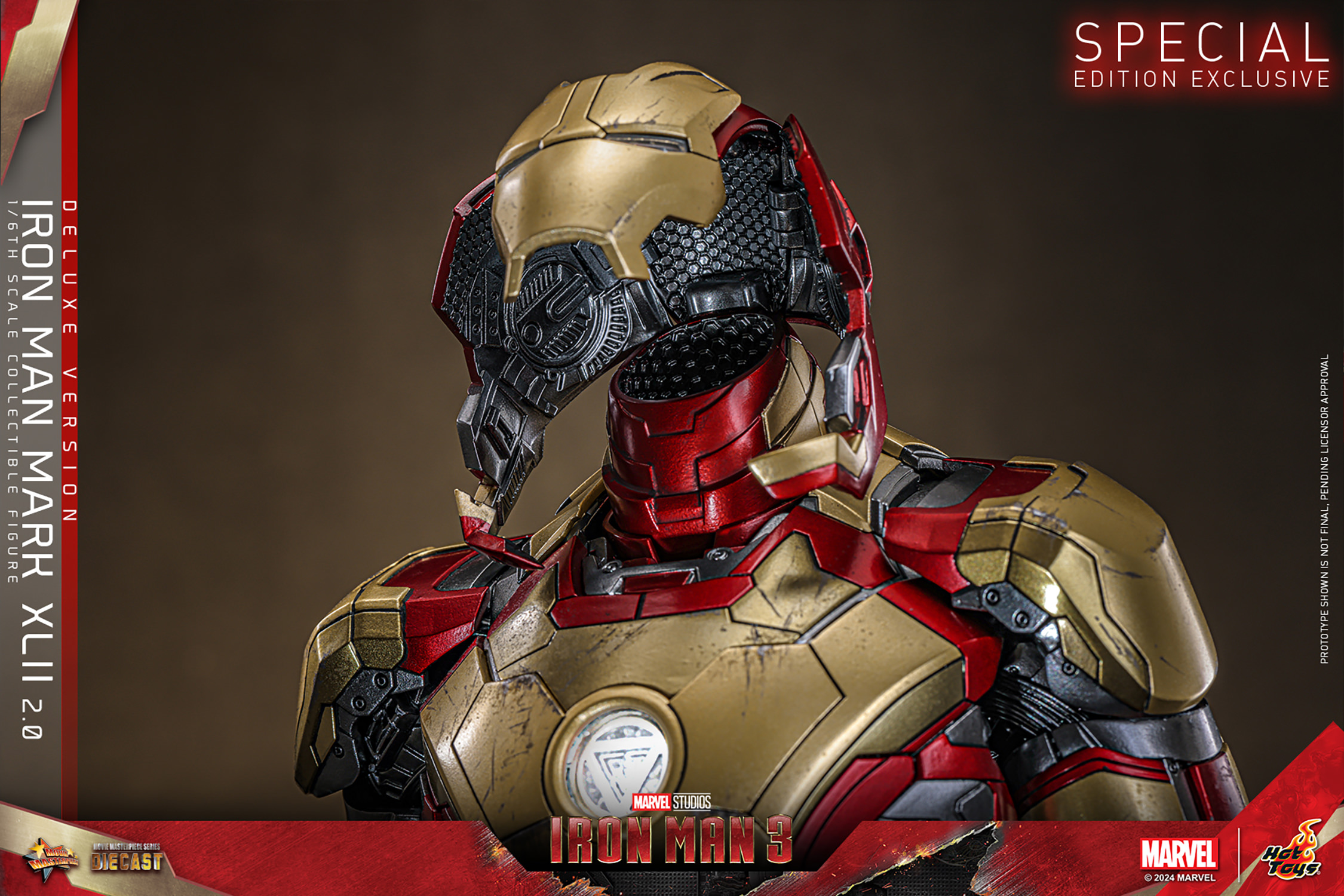 Marvel Iron Man 3 - Iron Man Mark XLII (Mark 42) 2_0 DELUXE Marvel Iron Man 3 - Iron Man Mark XLII (Mark 42) 2_0 DELUXE