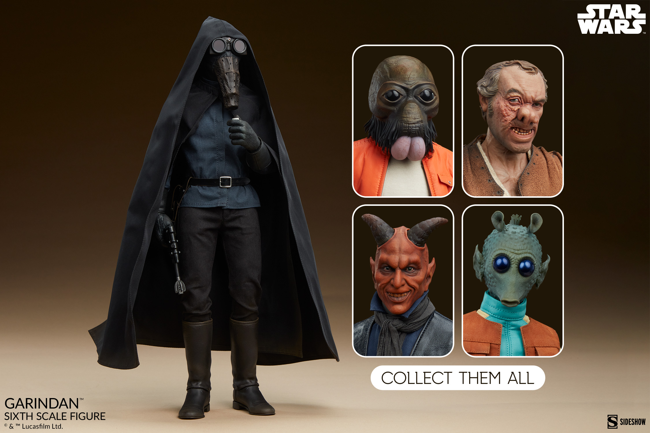 Star Wars Garindan 1:6 Scale Figure Sideshow Collectibles 100487
