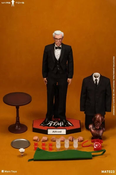 Mars Toys MAT023 アルフレッド Alfred 1/6バットマン Mars Toys MAT023 アルフレッド Alfred 1/6バットマン