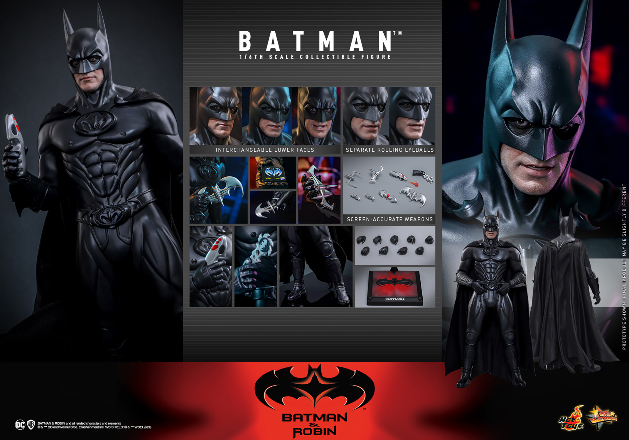 DC Batman 85th Anniversary 1:6 Scale Figure Hot Toys MMS786 914044