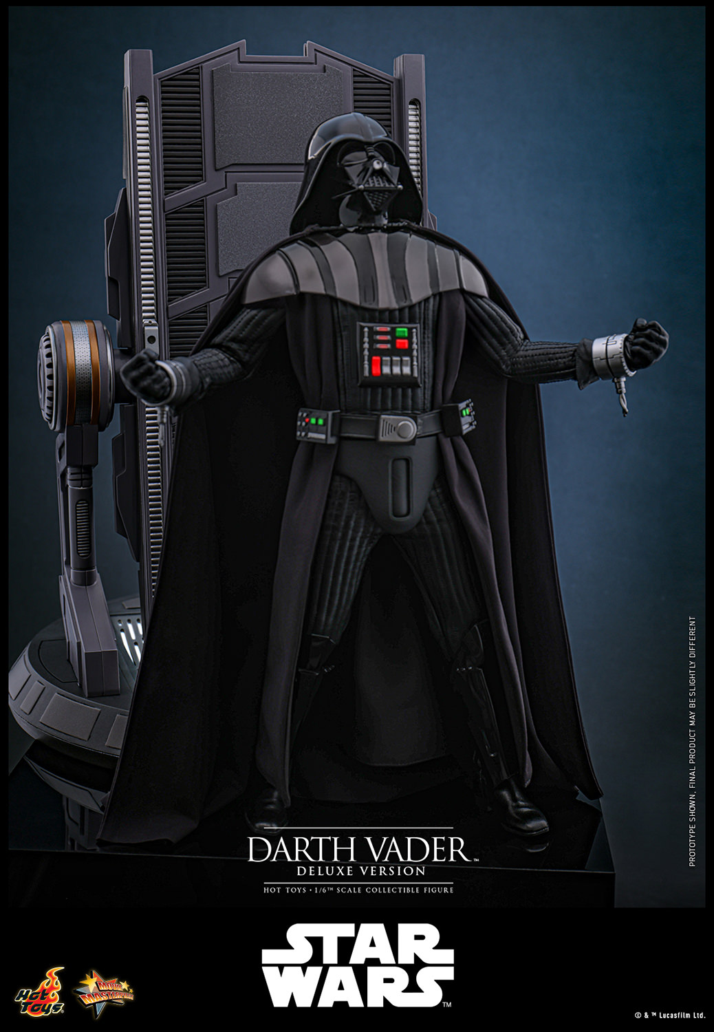 STAR WARS Darth Vader マスターエディション In Hand! New Hot Toys MMS777 Star Wars Darth Vader Dueling