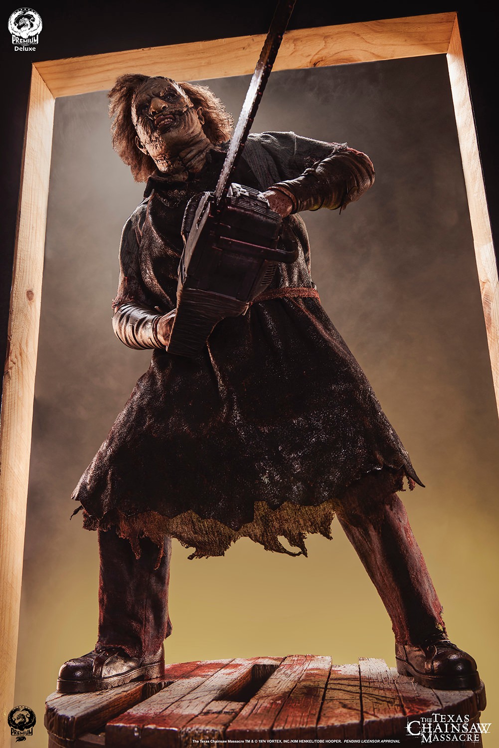 Texas Chainsaw Massacre Leatherfaceフィギュア Hiya Toys Texas Chainsaw Massacre 2022: Leatherface PX 1:18