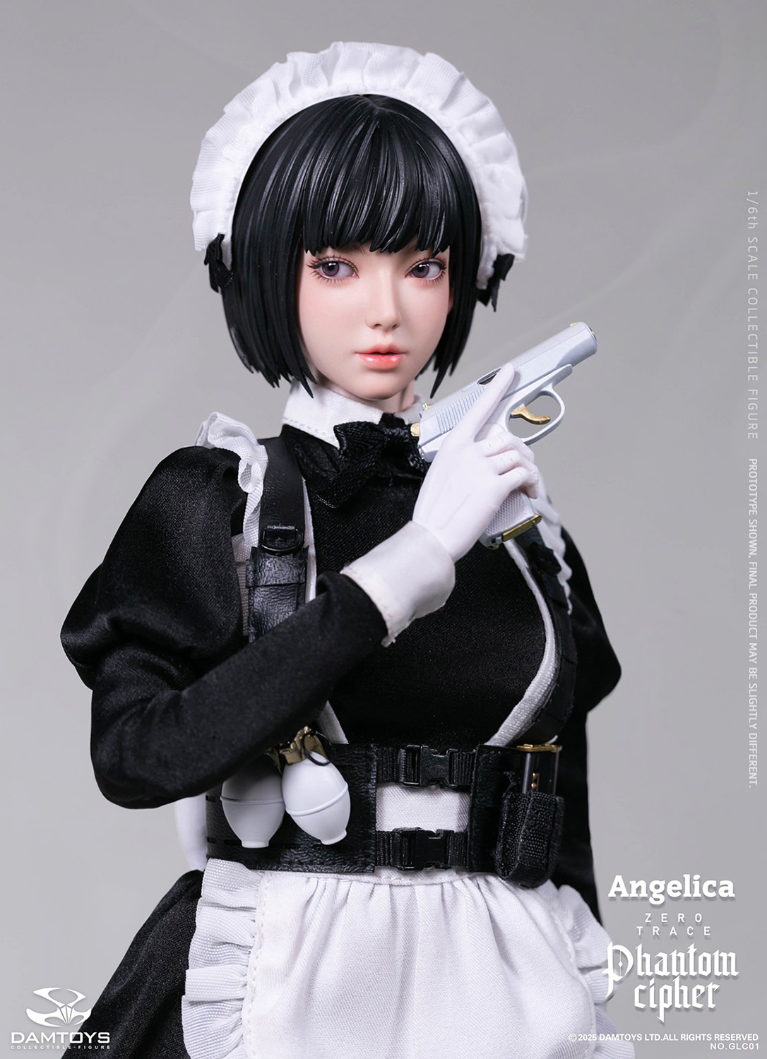 Phantom Cipher: Zero Trace Angelica 1:6 Scale Figure DamToys
