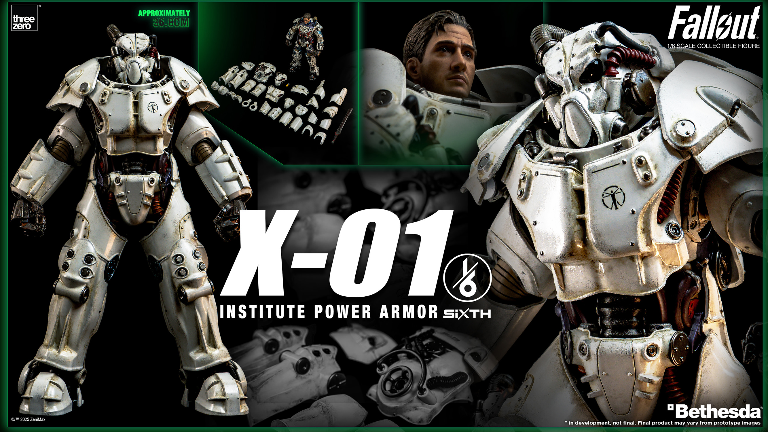 Fallout X-01 Institute Power Armor 1:6 Scale Figure