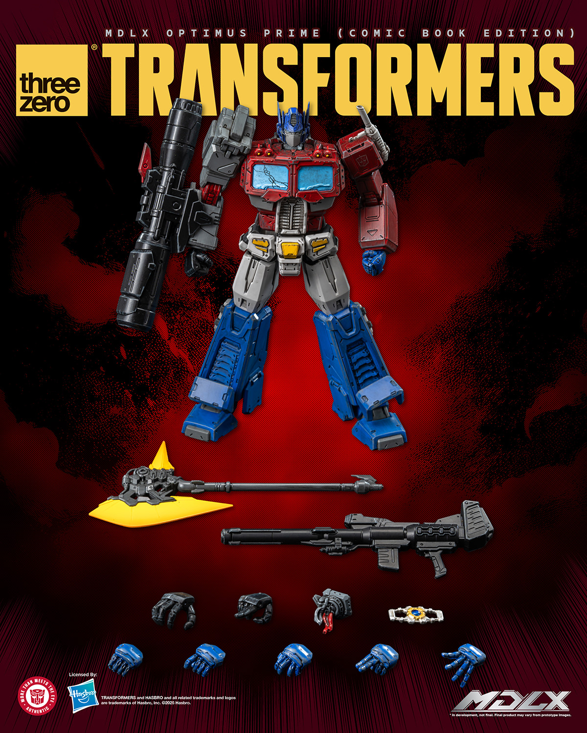Transformers Optimus Prime MDLX (Comic Book Edition) 7-inch