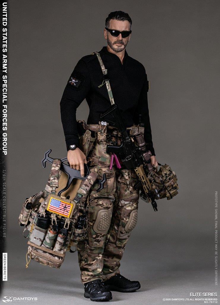 US Army Special Operations Group (Green Beret) 1:6 Scale Action