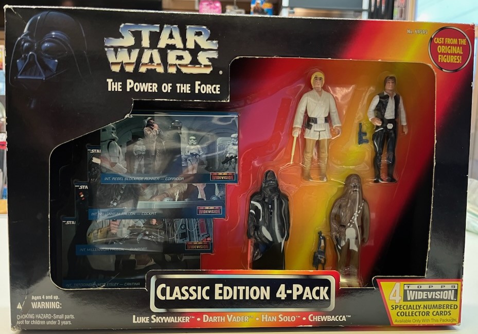 STAR WARSフィギュア Star Wars The Power of the Force Classic Edition 4-Pack (Luke