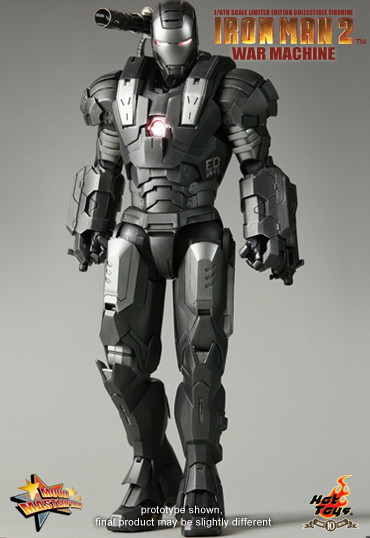 Iron Man 2 War machine 12 in action figure Hot Toys MMS120 900892