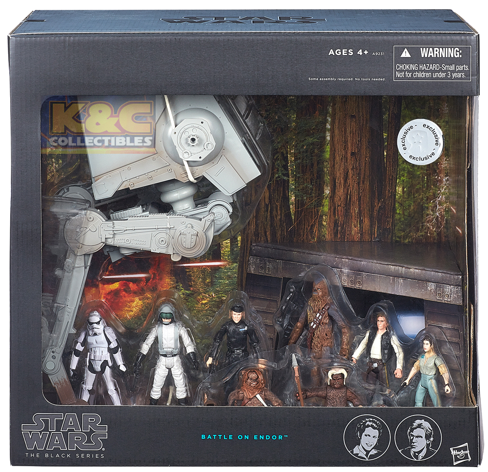 HASBRO  スターウォーズ バトルパック Battle of Endor Amazon.com: Star Wars 30th Anniversary Saga 2007 Exclusive