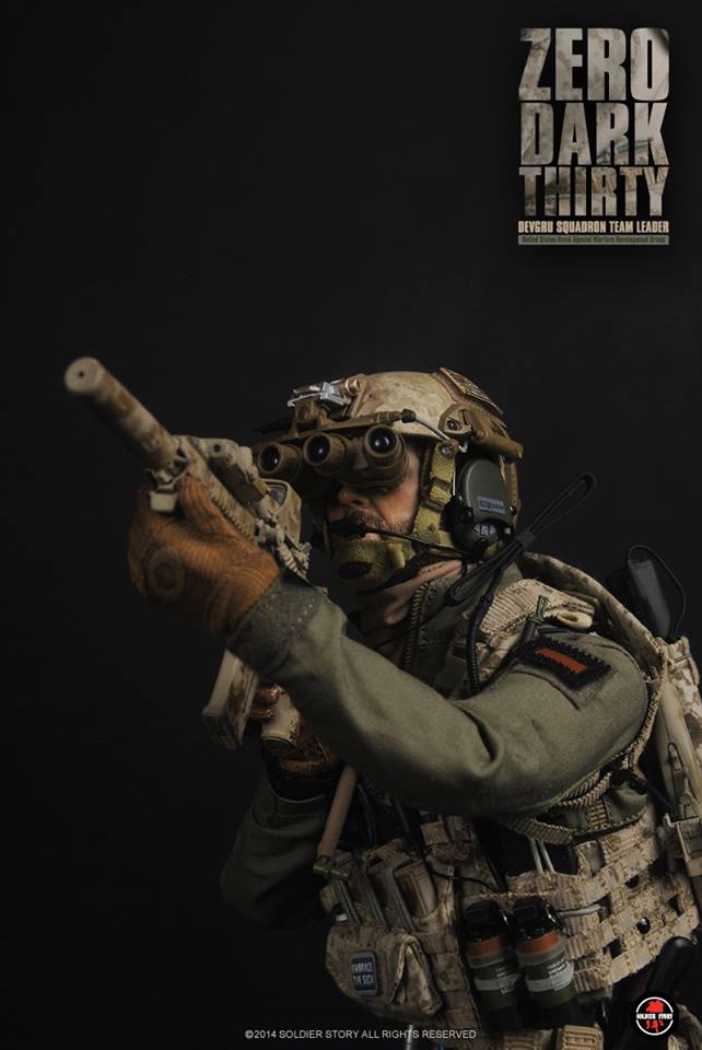 Zero Dark Thirty Devgru Squadron Team Leader 1:6 action