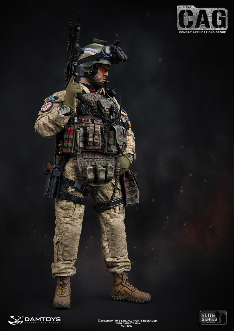 Combat Applications Group (CAG) 1st SFOD-D figurine 1:6 Damtoys 78009