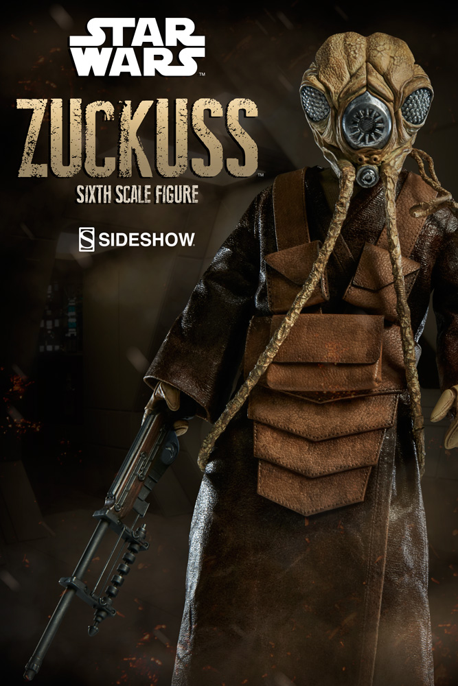 新品未開封 ザッカス 1/6 フィギュア サイドショウ Zuckuss Star Wars Zuckuss Sixth Scale Figure by Sideshow Collectible