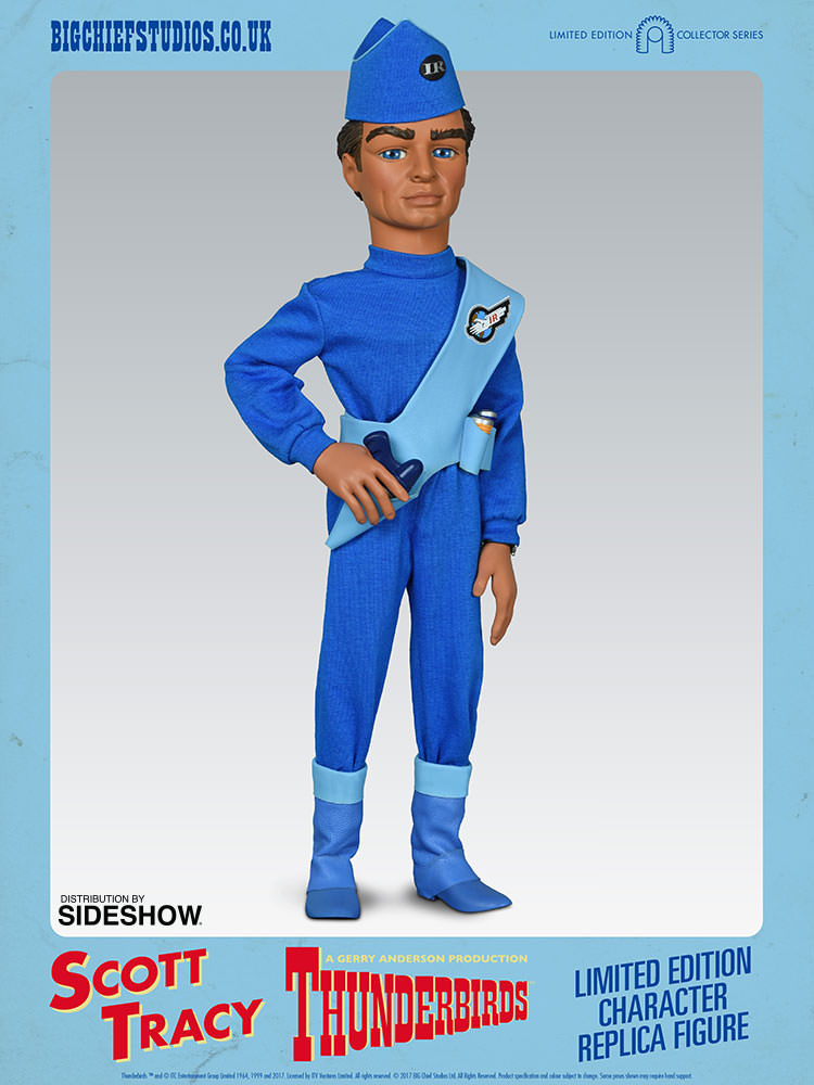Thunderbirds Scott Tracy 14インチ　シリアルナンバー有 Thunderbirds Scott Tracy 14インチ シリアルナンバー有