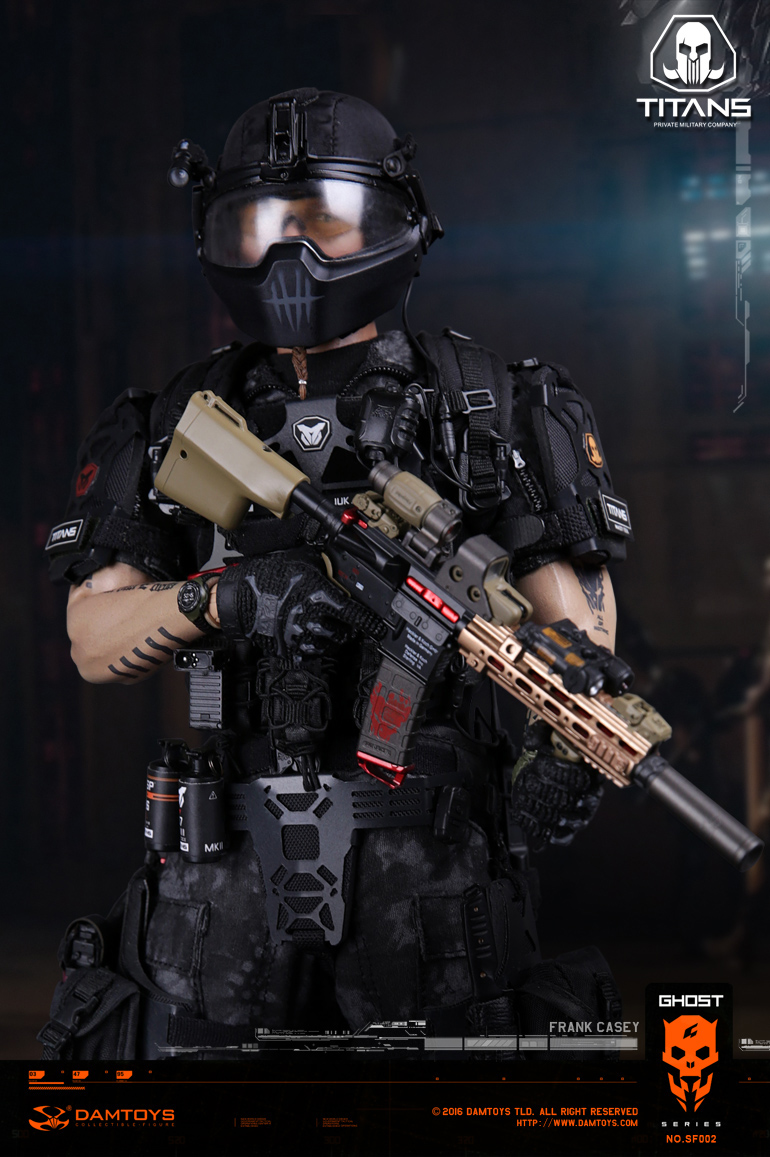 Titans PMC Private Military Contractor Frank Casey 1:6 figure