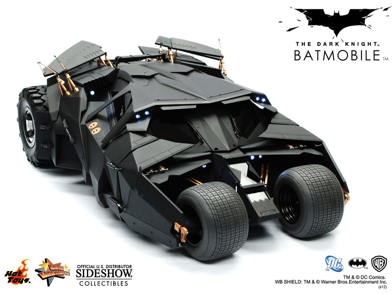The Dark Knight Batman Batmobile Tumbler voiture échelle 1:6 Hot