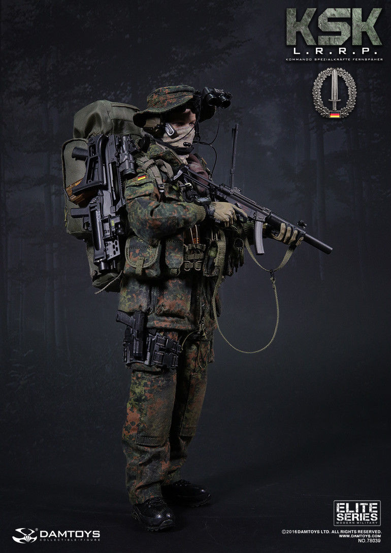 ミリタリー 1/6 LRRP Custom Tiger Force 1/6 Scale US Army LRRP Vietnam War 12
