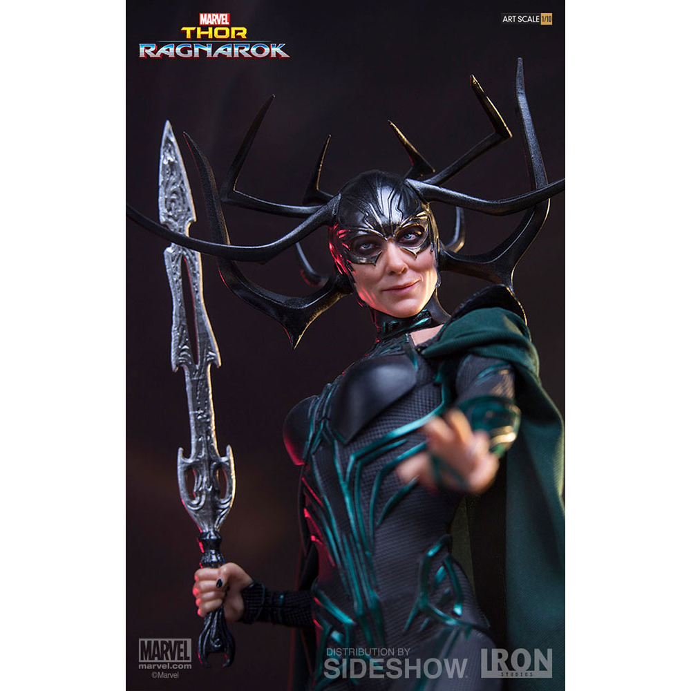 Hela Thor Ragnarok Art Scale 1 10 Battle Diorama Series Statue Iron Studios 903402