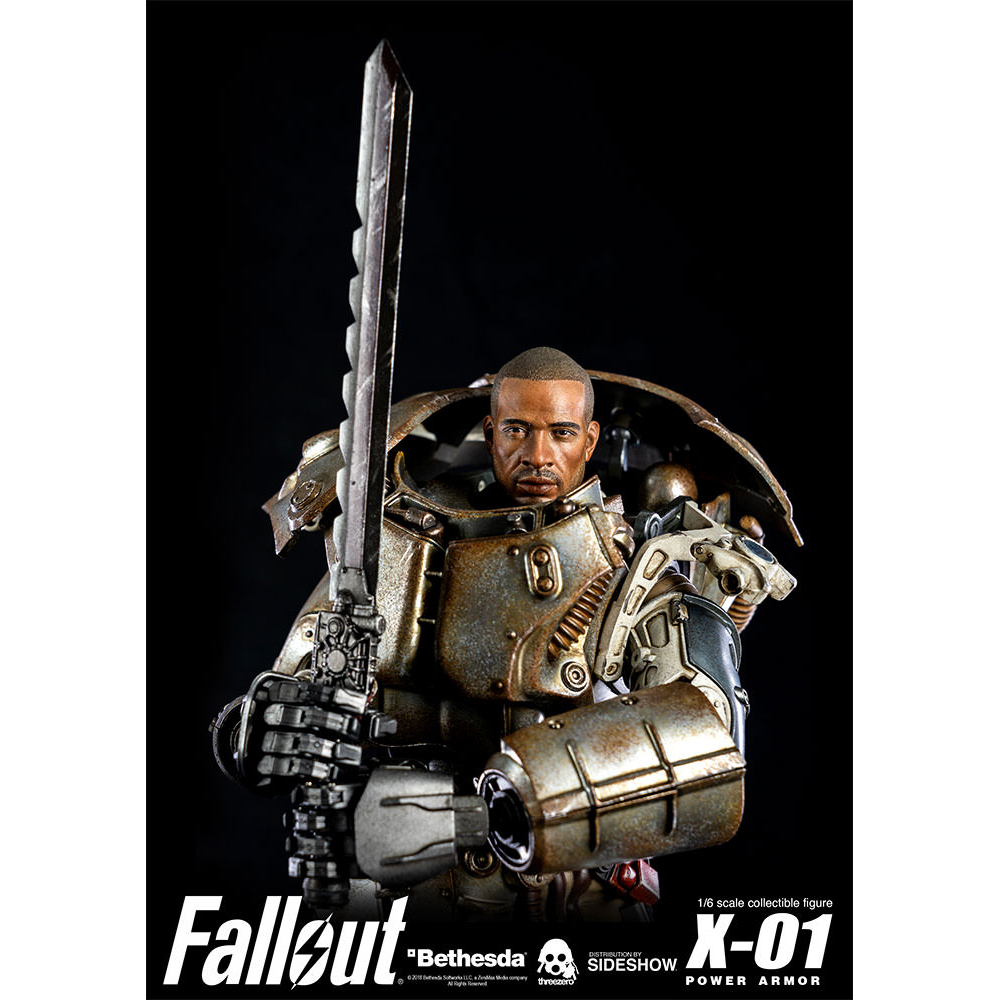 X-01 Power Armor Fallout 1:6 Threezero 904252
