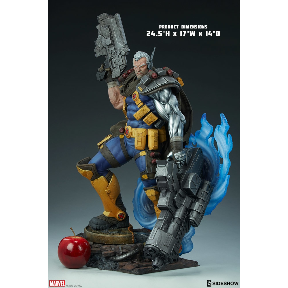 MARVEL UNIVERSE X-MEN CABLE SIGNATURE SERIES FINE ART STATUE