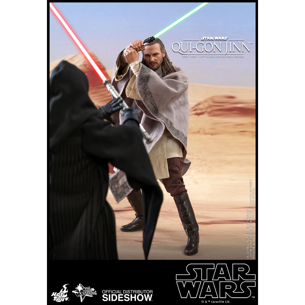 Star Wars QuiGon Jinn 16 figure Hot Toys 904580