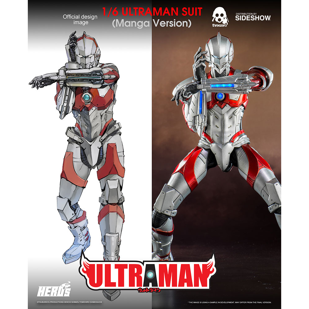 Ultraman Suit Anime Version 1:6 figure Threezero 904563