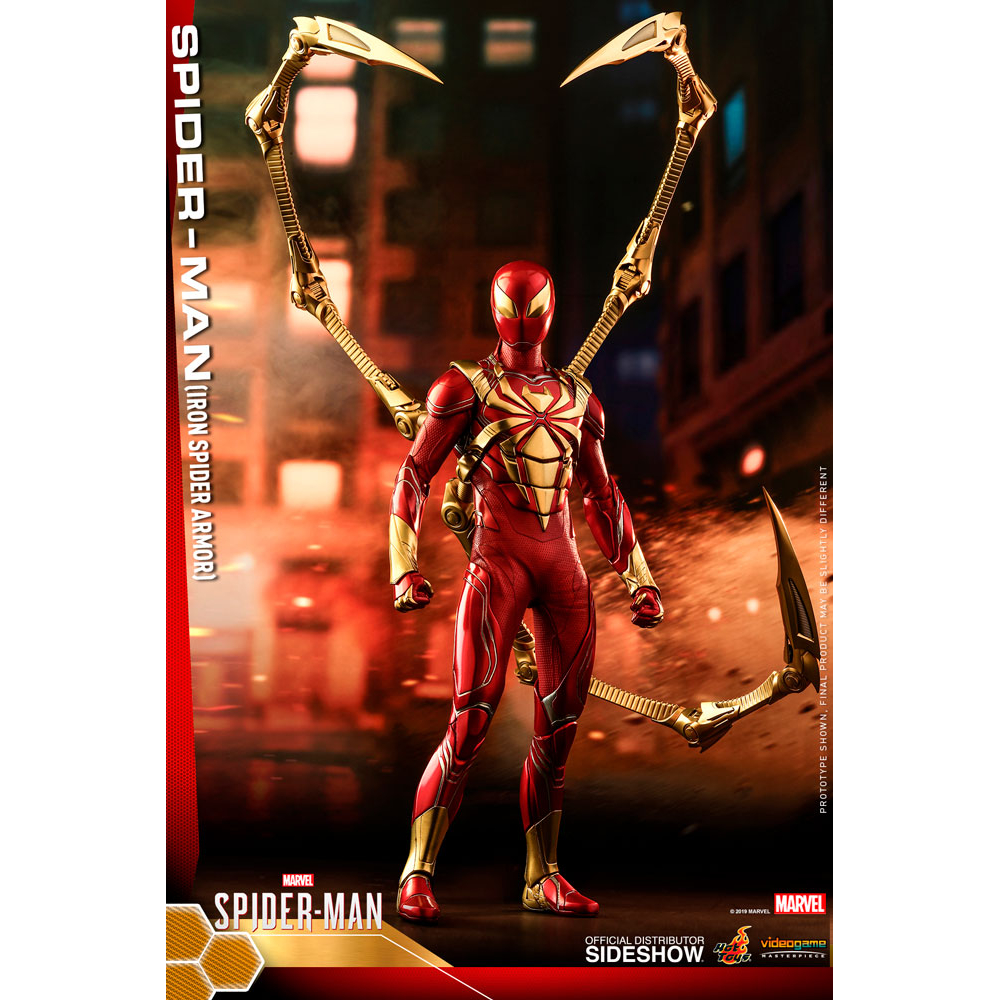 spiderman iron spider figure