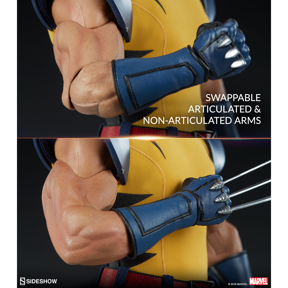 Wolverine Classic Costume 1:6 figure Sideshow Collectibles 100438