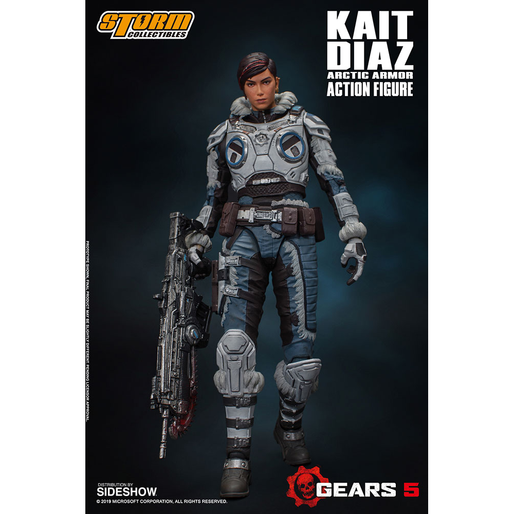 Gears of War 5 Kait Diaz winter armor 1 12 action figure Storm Collectibles 905072 071901