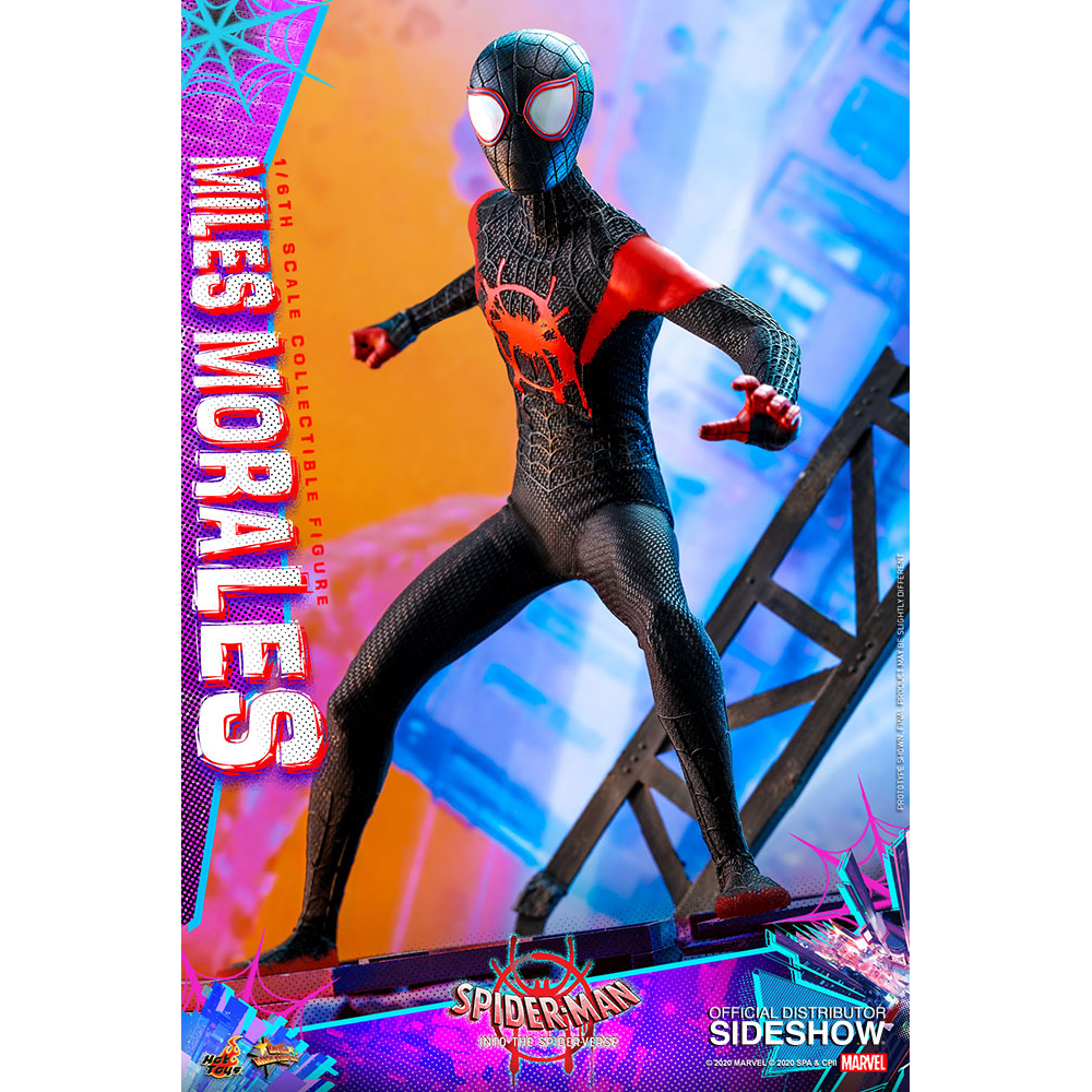 Miles Morales Animierten Spielfilm "Spider-Man: Into The Spider-Verse" Von Hot Toys - VGM46 - View #8