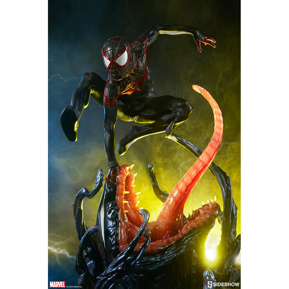 Spider Man Miles Morales Premium Format Figure Collector Edition Sideshow Collectibles 300554