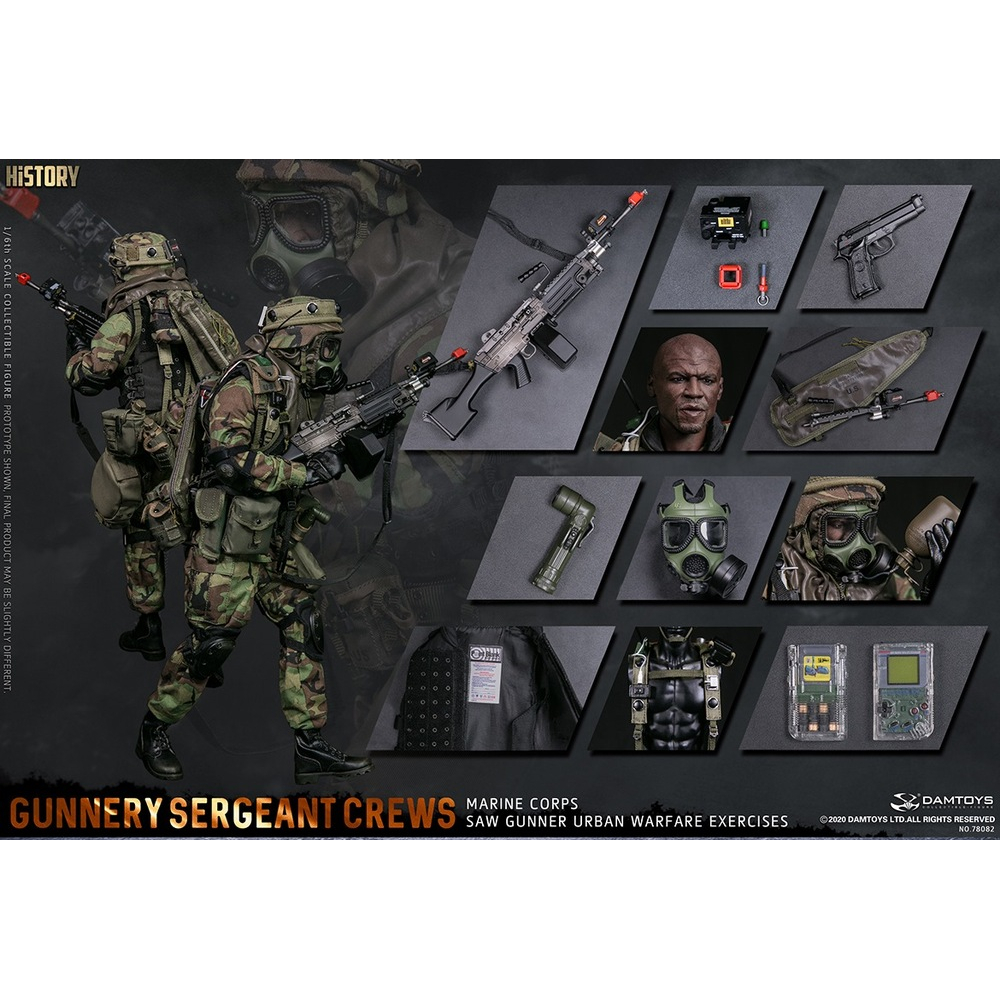 Marine Corps SAW GUNNER urban warfare exercises 1:6 scale