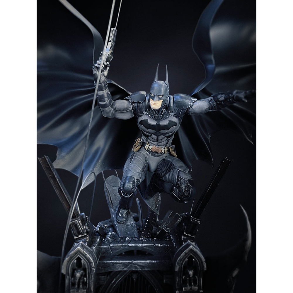 Batman Arkham Knight 1:8 Scale Polystone Statue Silver Fox Collectibles