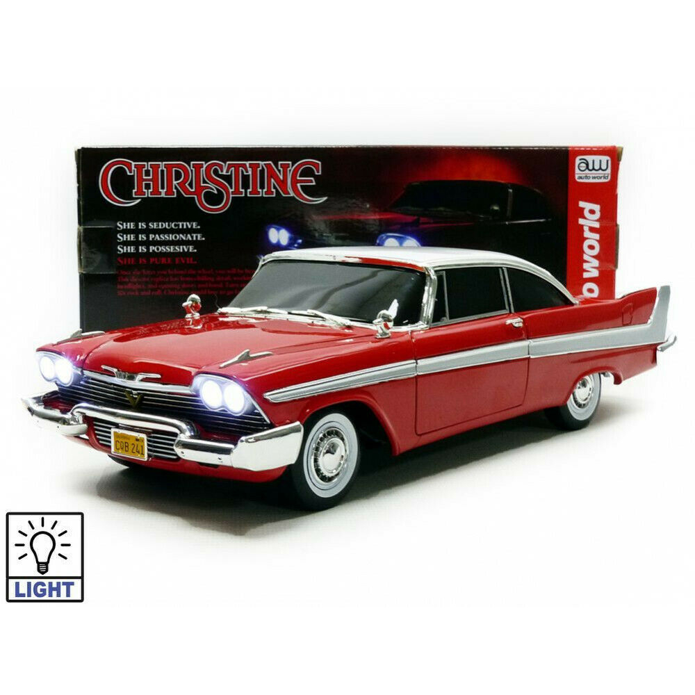 Christine 1958 Plymouth Fury 1:18 Auto World AWSS102/06
