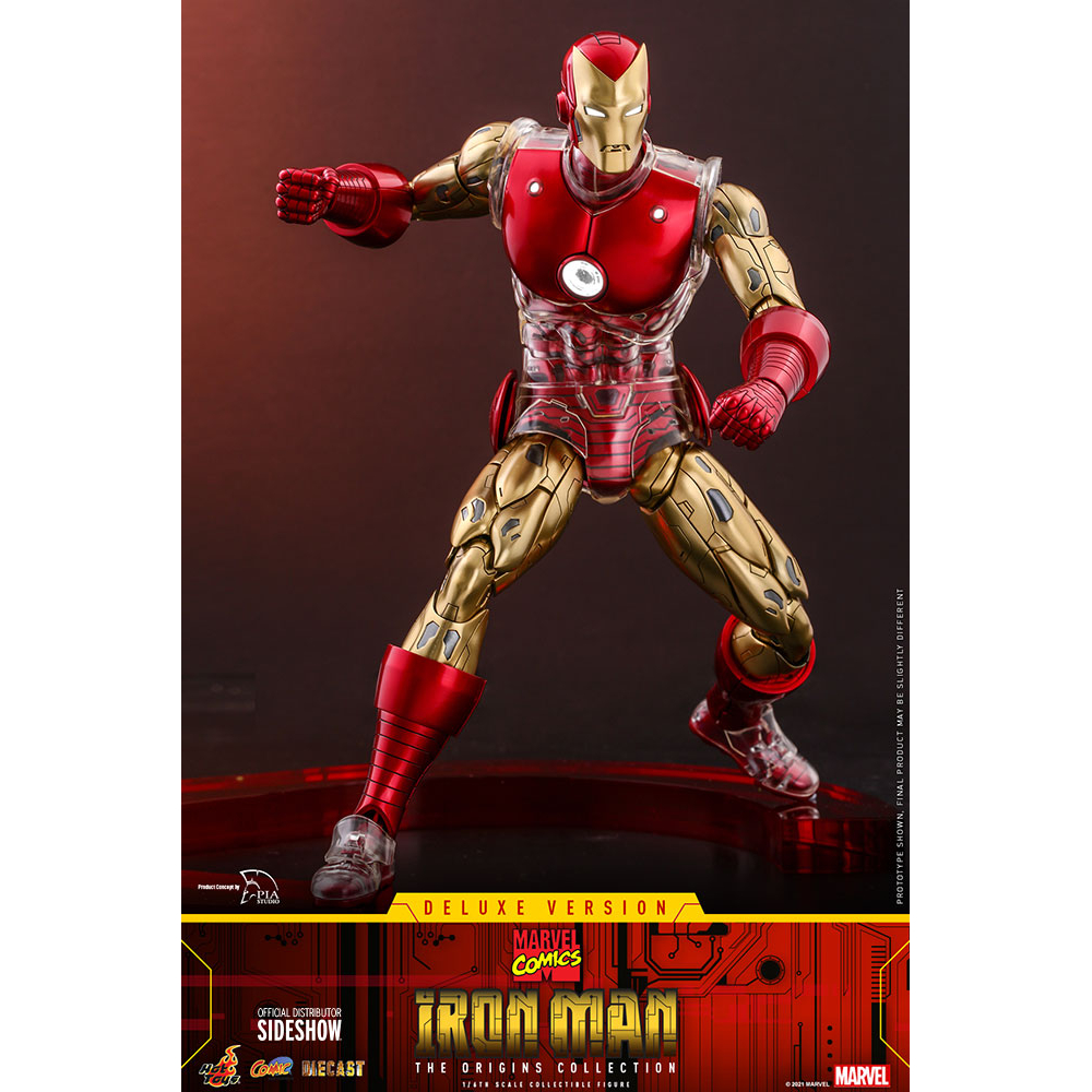Marvel Iron Man (Deluxe) 1:6 Scale Figure Diecast (The Origins