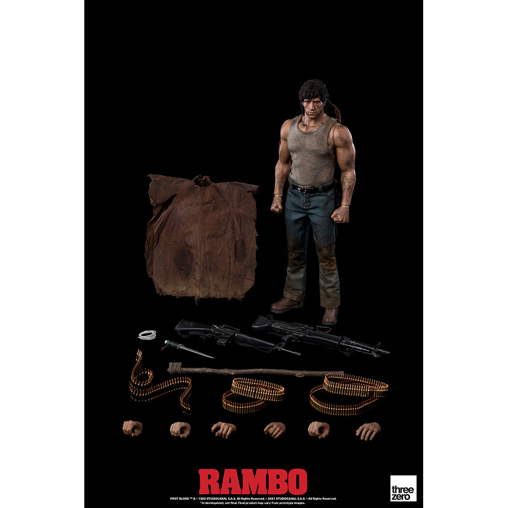 Rambo: First Blood 1:6 Scale Figure Threezero 909201 3Z02880W0 Rambo: First Blood 1:6 Scale Figure Threezero 909201 3Z02880W0