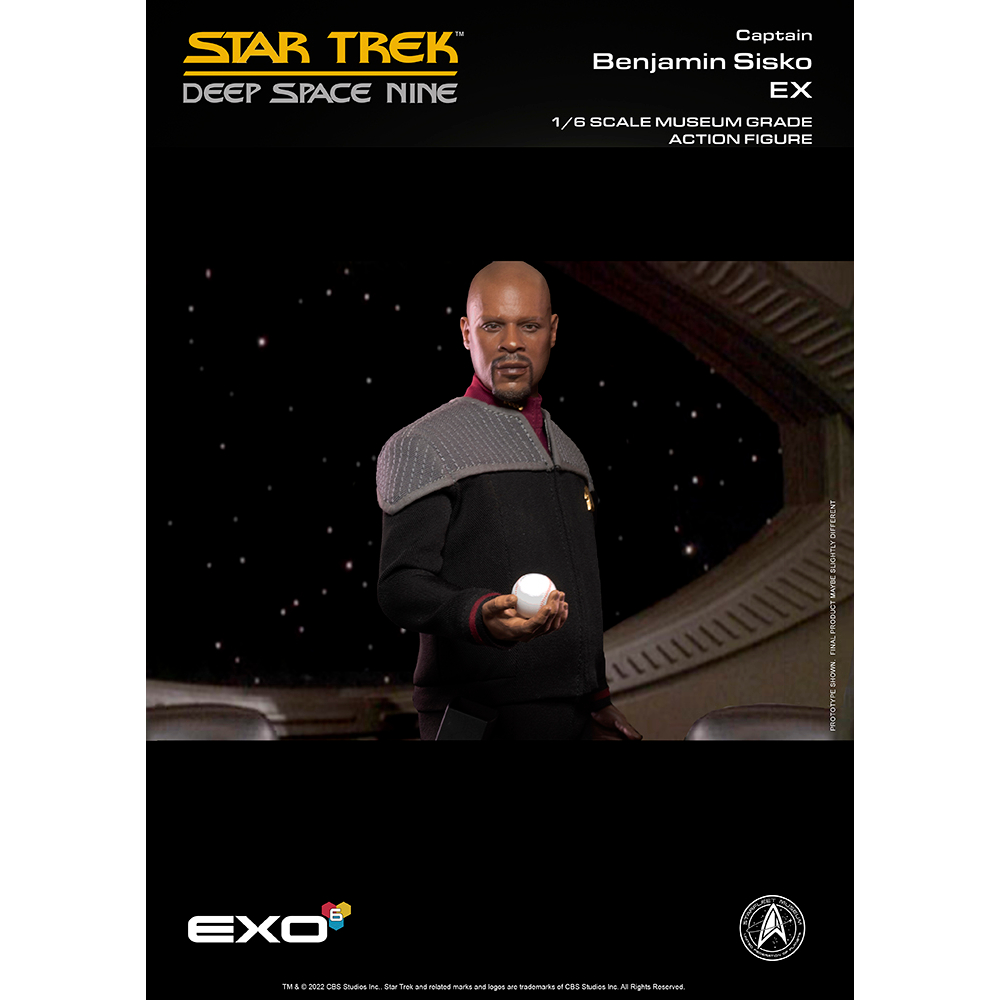 Star Trek Deep Space Nine Captain Benjamin Sisko (Essentials Version) 16 Scale Figure EXO6