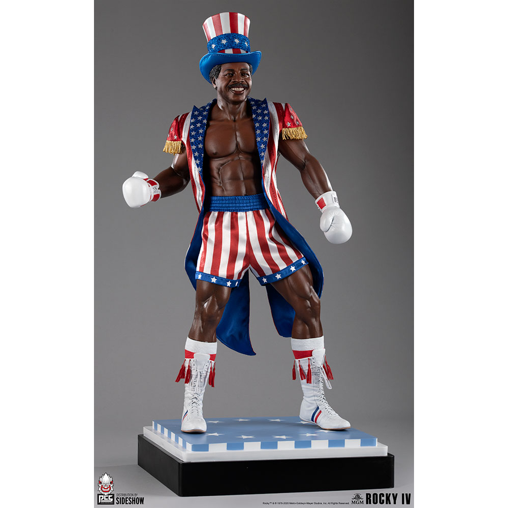 Apollo Creed Edition Rocky IV Statue Echelle 1 3 PCS 9066552