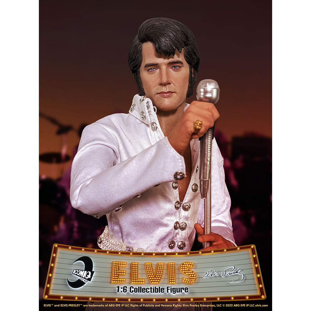 elvis出品 Elvis Presley (Vegas Edition) 1:6 Scale Figure Iconiq Studios 911429