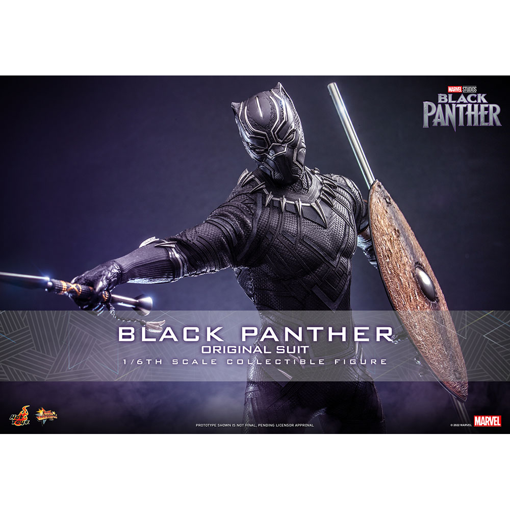 Marvel Black Panther (Original Suit) 1:6 Scale Figure Hot Toys